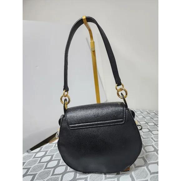 CHLOÉ Tess Shoulder Bag Black - Picture 3 of 11